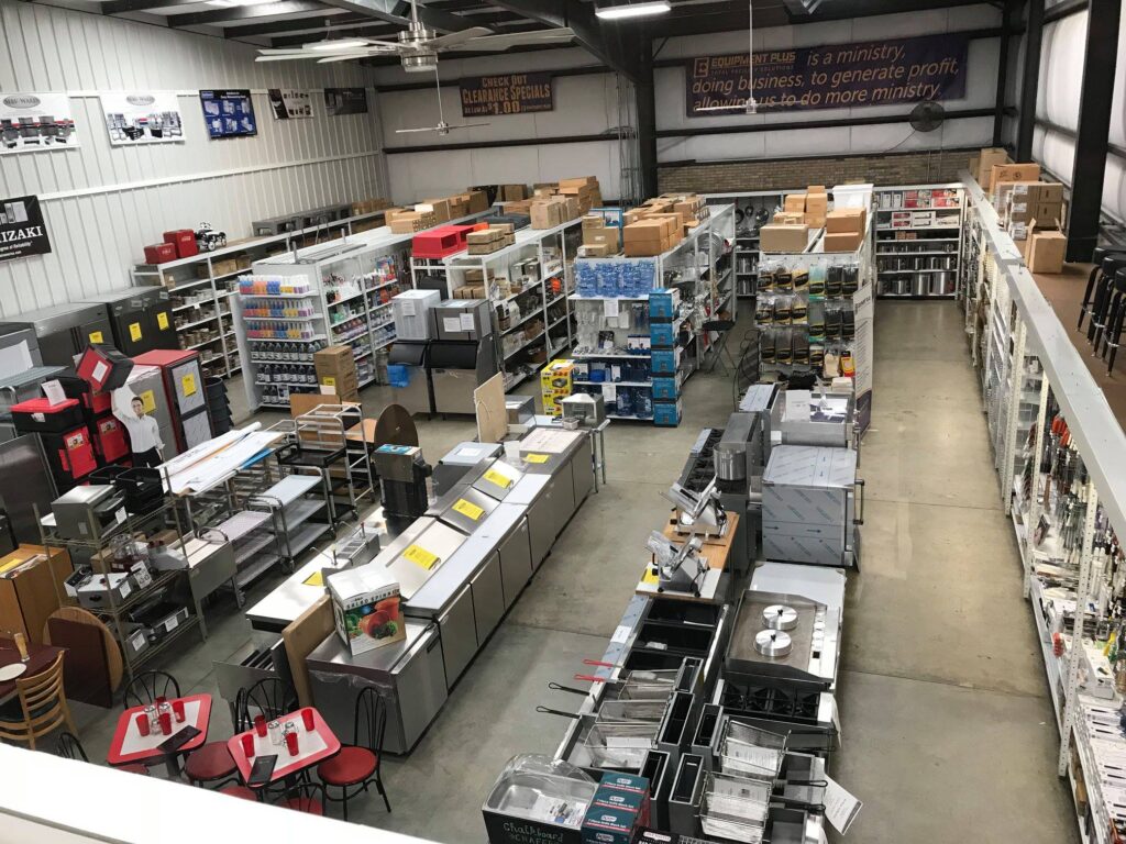 Food deals equipment warehouse